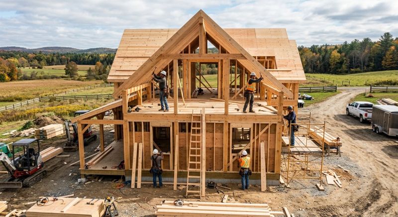 Custom House Building in Napa, CA